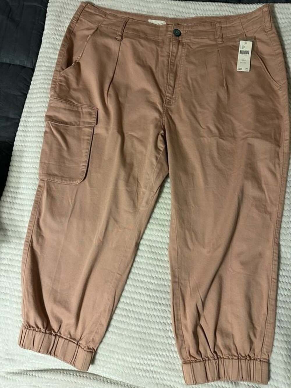 Pilcro by Anthroplogie Relaxed Cargo Jogger Chino, NWT